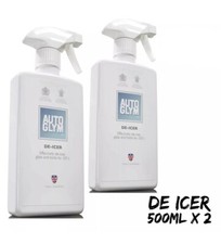 Image of 2x AutoGlym De-Icer DeIcer 500ml - High Performance Winter Formula BUNDLE DEAL