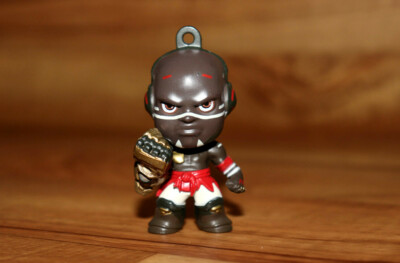 Blizzard Cute but Deadly Overwatch mini Figure Keychain Backpack Hanger Doomfist