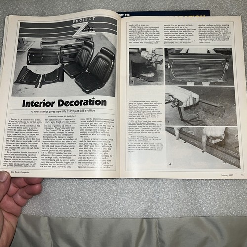 Popular & Performance Car Review Magazine January 1985 F1B - Picture 11 of 13