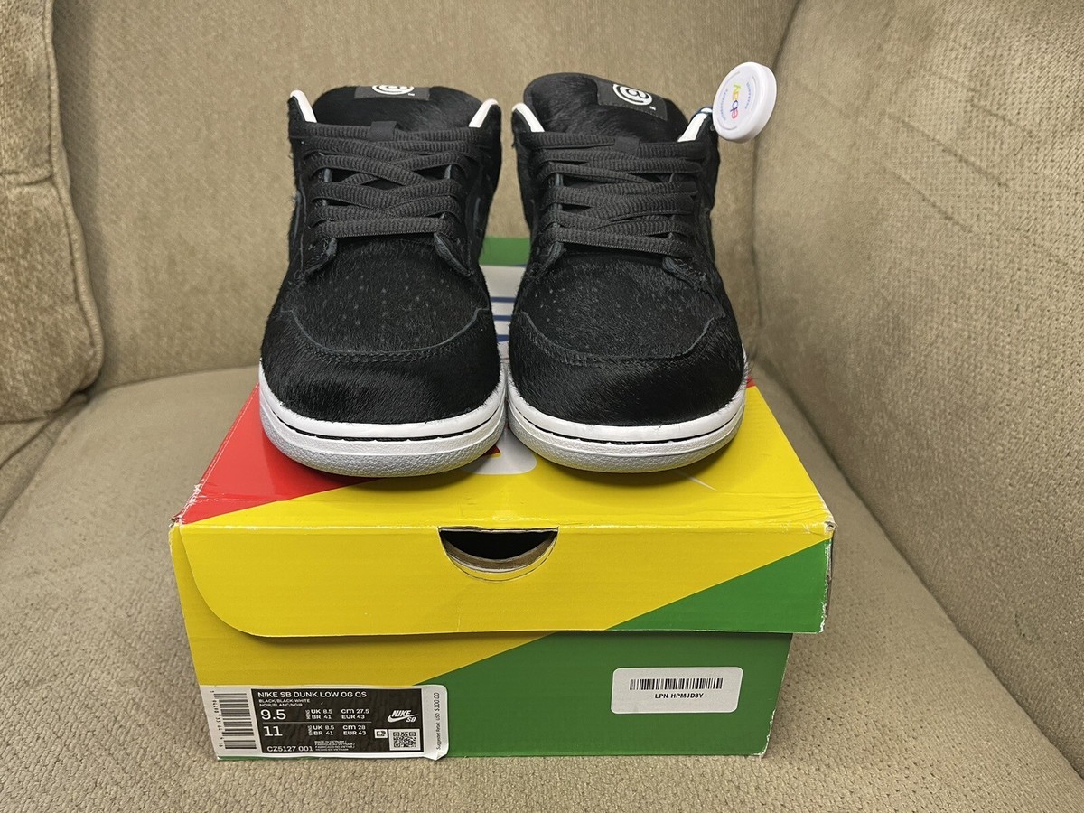 Nike SB x Medicom Toy Dunk Low OG QS sz 9.5 NEW DS Be@rbrick Nike SB x Medicom Toy Dunk Low OG QS sz 9.5 NEW DS Be@rbrick