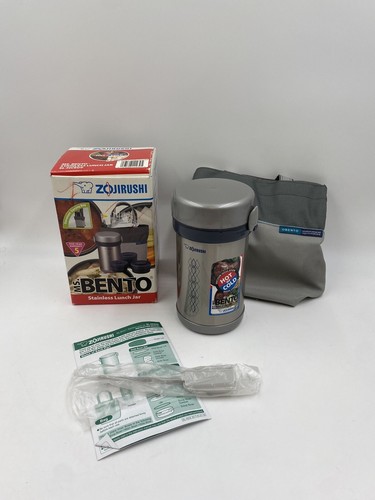 Zojirushi SL-NCE09 Ms. Bento Stainless-Steel Vacuum Lunch Jar with Carry Bag
