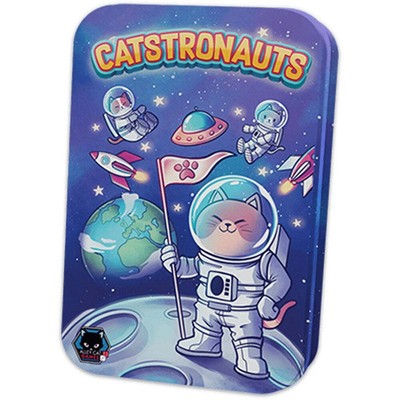 Alley Cat Games Fun and Exciting Catstronauts Game for Ages 10+ 2-4 Players
