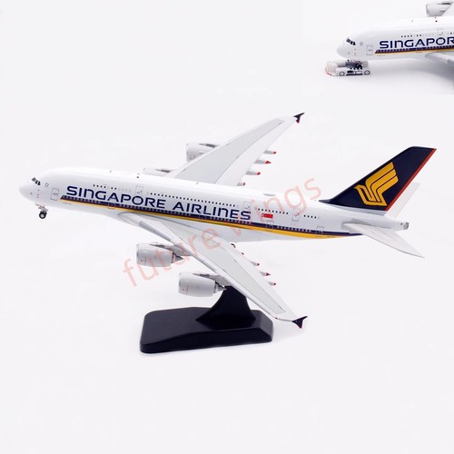 1:400 Aviation400 Singapore Airlines A380 9V-SKZ Free Tractor+Stand - Picture 17 of 17