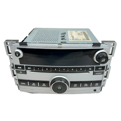 2009 2010 2012 2011 Chevrolet Malibu AM-FM Radio Stereo CD Player  09 10 11 12