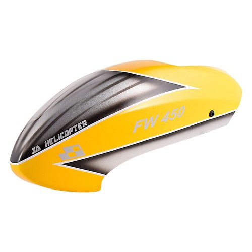 Fly Wing FW450L Helicopter Canopy Head Shell for V1 V2 V2.5 RC Helicopter Parts - Picture 15 of 20