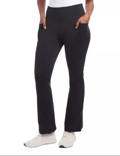 Jockey Ladies' Yoga Pant Super Comfy, Nonslip, High Rise, Black Size XL - Picture 4 of 7