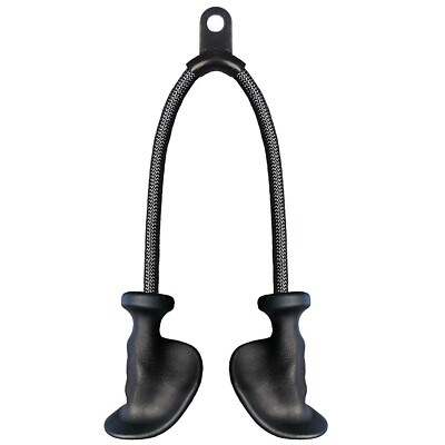 Upgraded 70cm/27'' Extra Long Triceps Rope Pulldown Cable Attachments for Gym Bar
