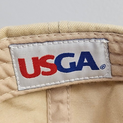 Sombrero US Open Adulto Beige 2005 Pinehurst Nº 2 Correa Trasera USGA Golf - Imagen 9 de 10