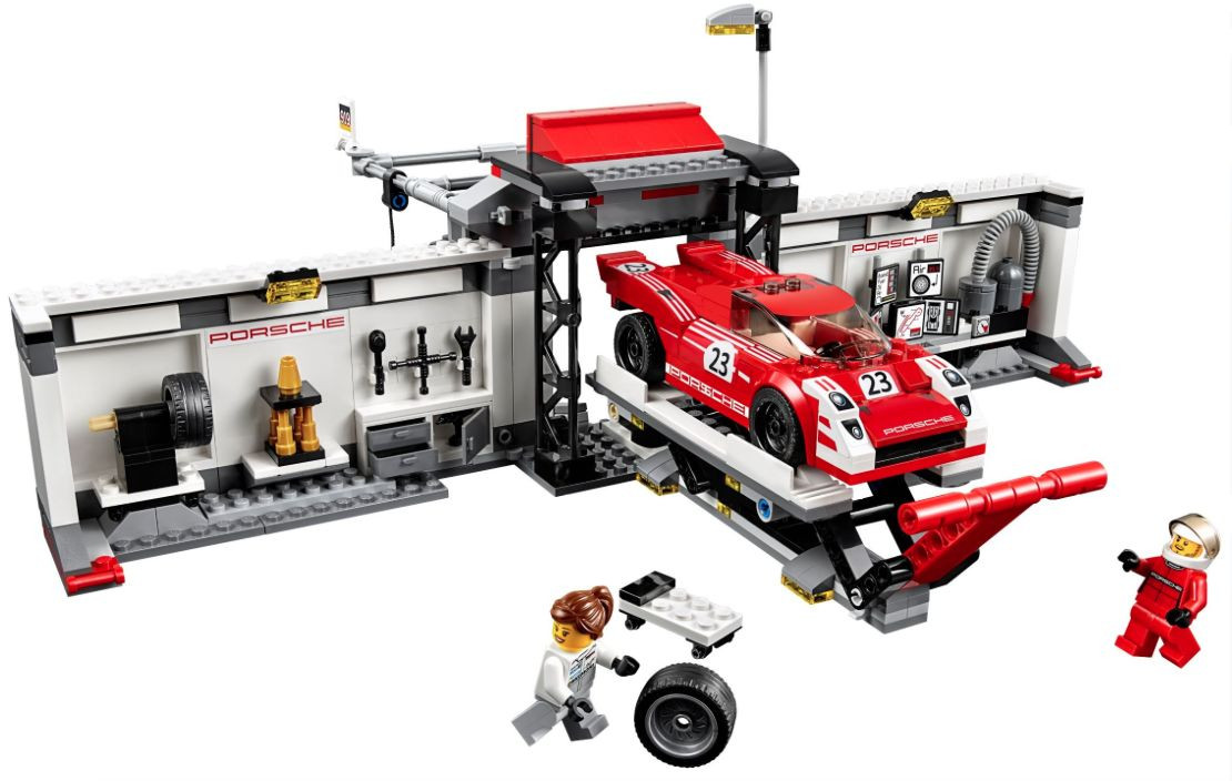 LEGO SPEED CHAMPIONS: Porsche 919 Hybrid and 917K Pit Lane (75876
