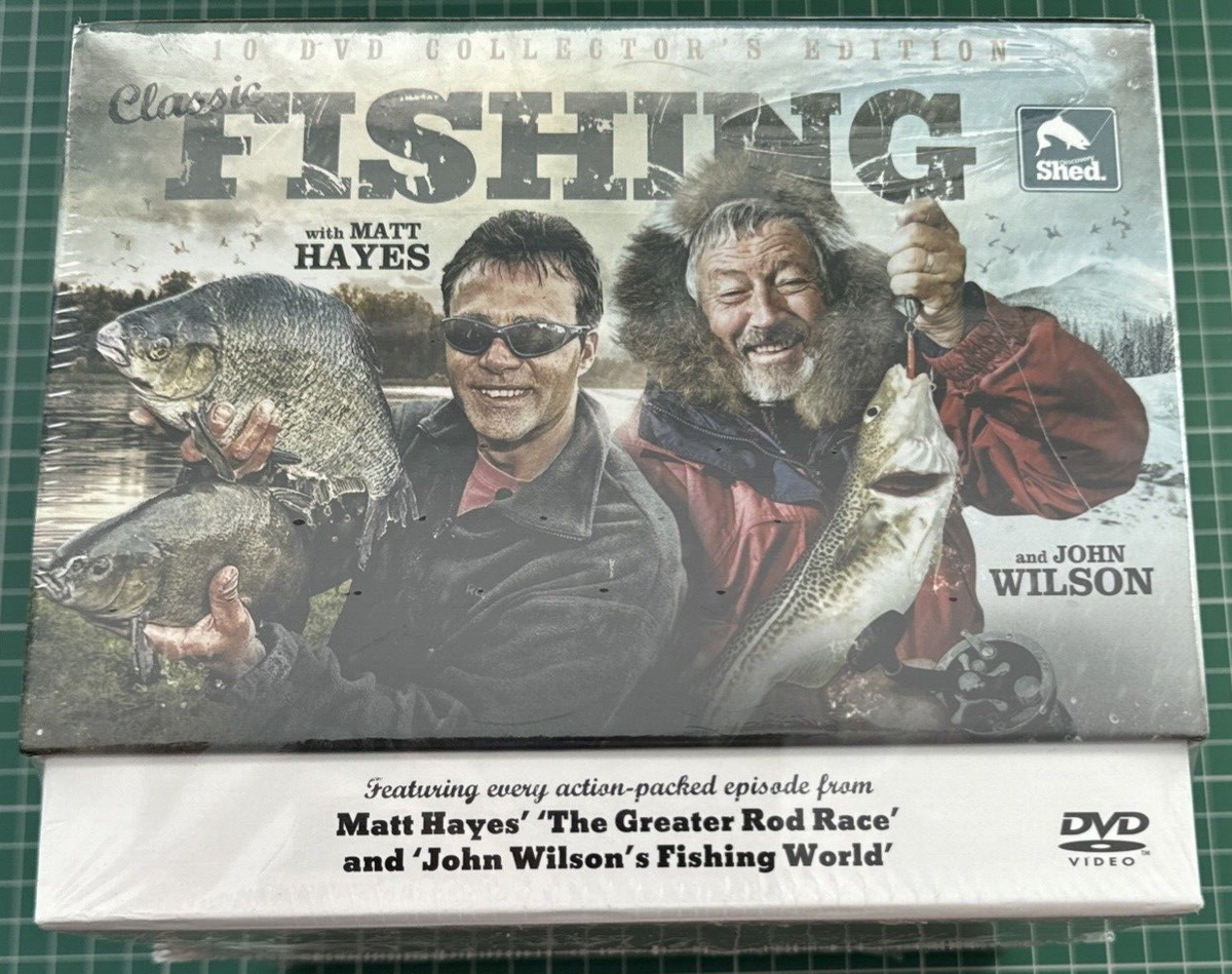 Classic Fishing With Matt Hayes and John Wilson DVD Boxset 10