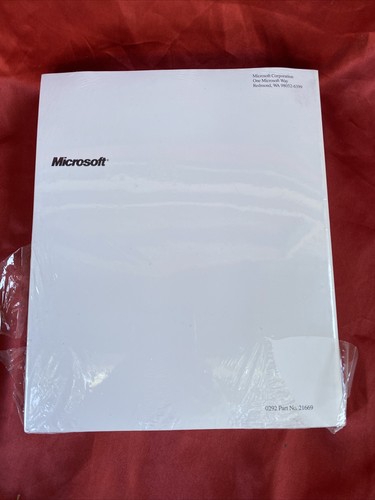 NEW Vintage Microsoft Windows 3.1 User's Guide Manual Book SEALED - Picture 2 of 3