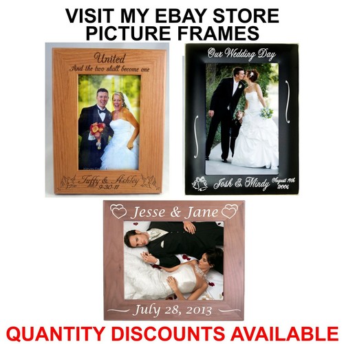 Laser Engraved Round Marble Stones Custom Wedding Bridal Shower Gifts Engagement - Picture 4 of 12