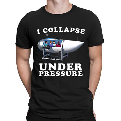#ad #ad I Collapse Under Pressure Funny Meme Dark Humor Gift Mens Womens T Shirts #NED GBP 9.99