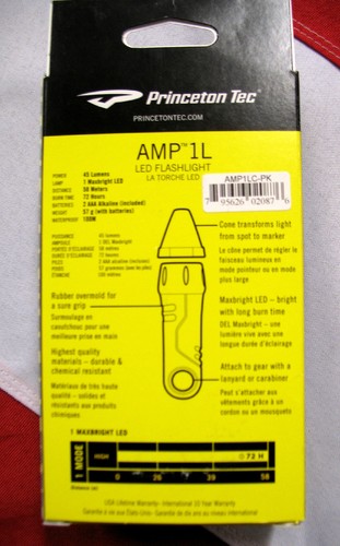 LED Luz de Buceo Buceo Equipo de Buceo Pez Lanza AMP 1L Princeton Tec - Imagen 3 de 7