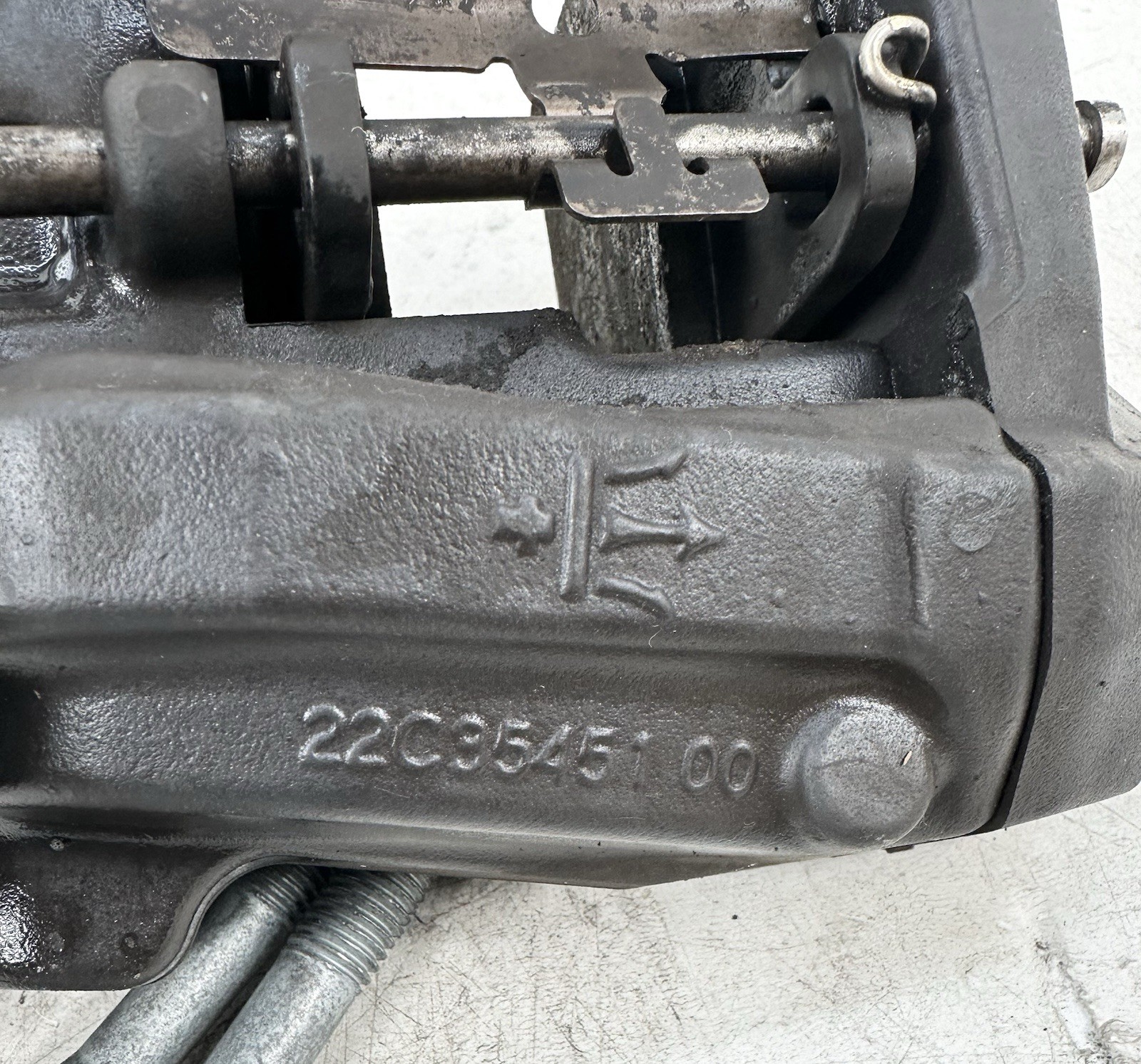 2017 MASERATI GHIBLI Q4 3.0 D REAR LEFT BREMBO PARKING BRAKE CALIPER 22C3545100