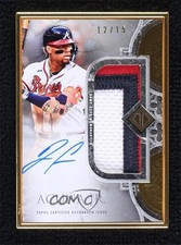 2023 Topps Transcendent Collection 12/15 Ronald Acuna Jr Acuña Patch Auto 0c3