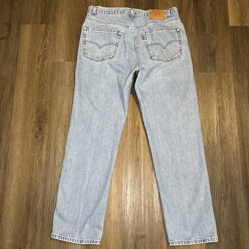Levi’s 505 Jeans Men’s 40x32 1999 Regular Fit Straight Leg Vintage 90s Grunge - Picture 2 of 12