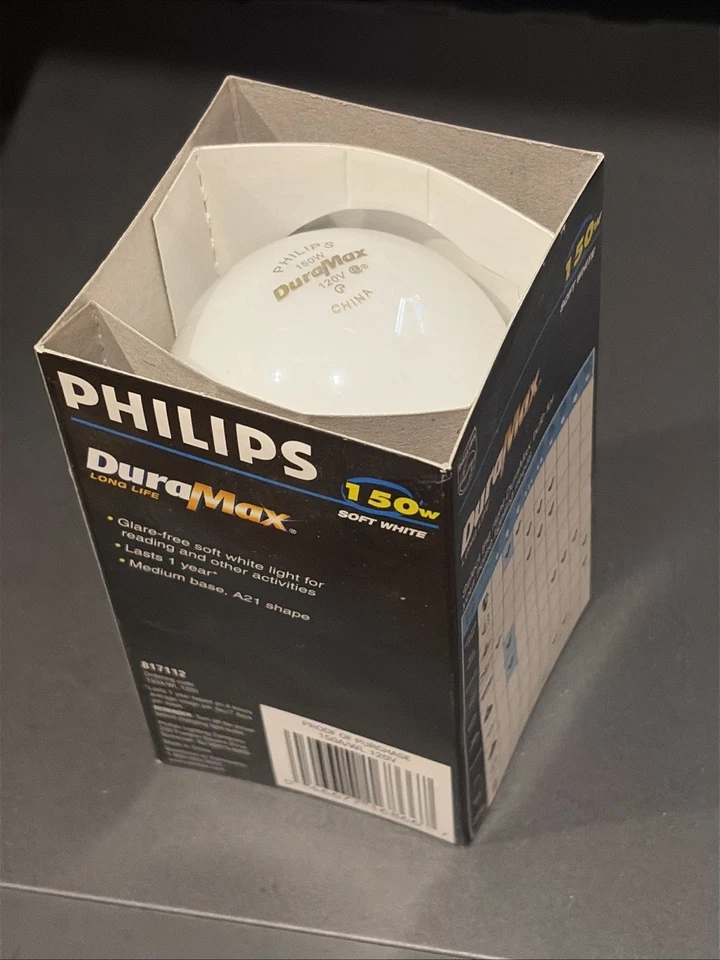 Philips DuraMax 3 Way 50/100/150 Watt Light Bulb A21 - Image 2 of 3