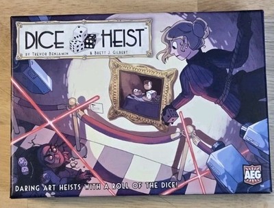 Dice Heist Board Game AEG Alderac Entertainment Strategy Push Your Luck
