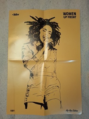 Hip Hop Vinyl Poster Lauryn Hill  Women Up Front