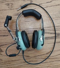 David Clark Model H3330 Aviation Headset w/ Microphone, Clean