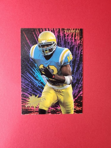 1995 Fleer Football NFL Prospects J.J. Stokes #15 (RC) UCLA Bruins  - Bild 2 von 3
