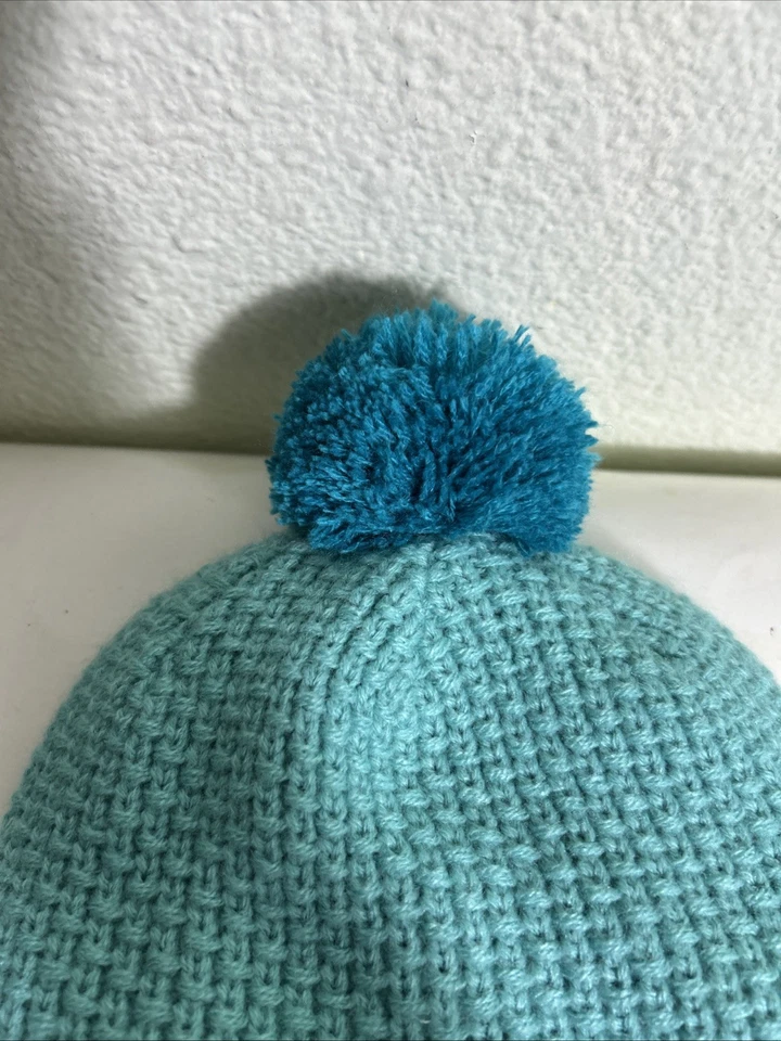 Gorro Merrell Pom Pom verde azulado acrílico poliéster talla única Foto 4 de 4