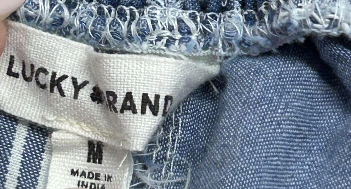 Lucky Brand Highest Quality Patchwork Cannabis Le… - image 4
