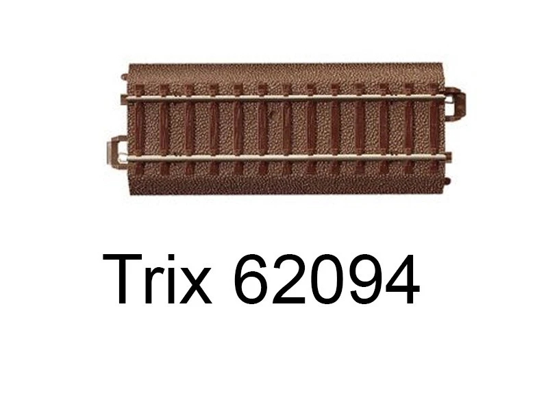 TRIX Rail droit voie C 94,2 mm - Trix 62094 - Photo 1/1