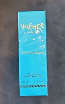 ''Versace pour femme''  Dylan Turquoise Perfumed Bath & Shower Gel  200 ml  Neu!