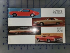 1968 GM General Motors Brochure Cadillac Chevrolet Pontiac Buick Oldsmobile
