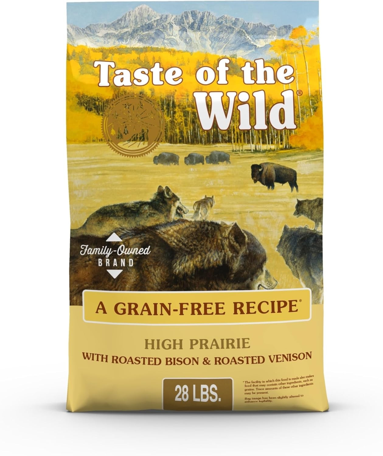High Prairie Canine Grain-Free Recipe with Roasted Bison and