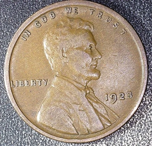 1923 P Lincoln Wheat Penny Sharp Coin
