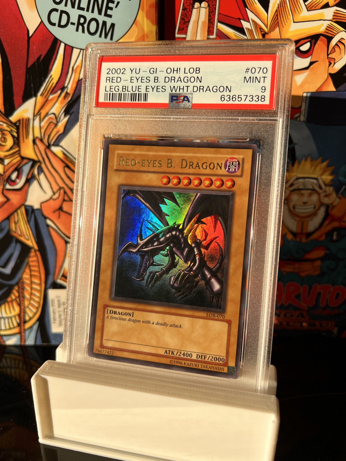 red eyes blue dragon yugioh card Blue-Eyes White Dragon [YSKR-EN001] Common main image 1