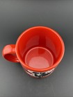 Vintage Waechtersbach W Germany Red Black Cat Mug Polka Dot Chair — photo 3