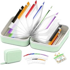 Organizer Bags for Travel Waterproof 14 Pouch Case 1 Green
