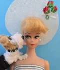 1960s Vintage Barbie/Bild Lilli Clone HTF PERFEKTA/TOPSY-STYLE Doll w/Outfit+Dog