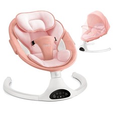 Baby Swing Infant Swing Electric Toddler Baby Rocker Portable for Newborn Boy...