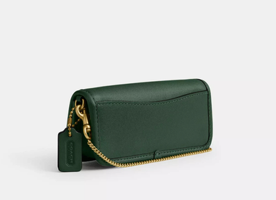 NWT Coach Dinky Bag 14 Mini Crossbody Hunter Green CZ108