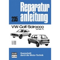 Vw Volkswagen Golf (I) 1, Typ 17 (1974-1977) Werkstatthandbuch Bucheli Verlag