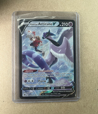 Pokemon TCG Trainer Gallery Galarian Birds V Holo Lot (3) TG16/19/20
