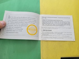 Excitebike (Nintendo Entertainment System) NES - Instruction Manual Only