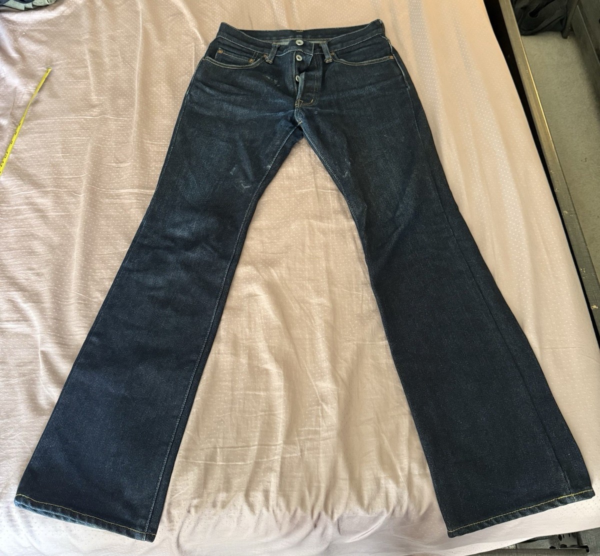 Iron Heart 461 21 Oz Boot Cut Selvedge Denim Jeans 29W | eBay