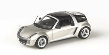 Minichamps 400032121 SMART ROADSTER COUPE' 2003 GREY METALLIC scale model 1:43