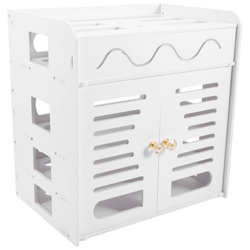 Router Storage Box Wire Management Container and Modem Organizer - Picture 8 of 12