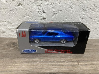 Welly Collection 1968 Chevrolet Chevelle SS 396 Blue Original Box Collectible