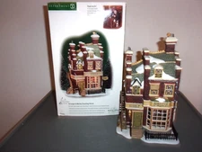 DEPT 56 SCROOGE & MARLEY COUNTING HOUSE #58483   HOLIDAY CHRISTMAS VILLAGE HOUSE