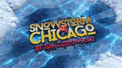 Bigblindmedia präsentiert Schneesturm in Chicago (rot) von Tom Dobrowolski