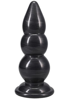 American Bombshell Triple Payload Anal Plug   Rippled Plug 7.75in
