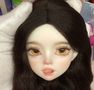 brand new Resin BJD 1/4 doll's head only loge , doll's head, without body